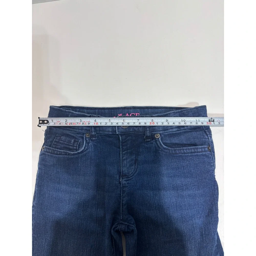 The Children's Place Skinny Jeans Kids Size 8 Dark Wash‎ Adjustable Waist Denim